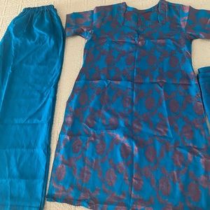 Indian Pakistani Kameez Shalwar Dupatta suit